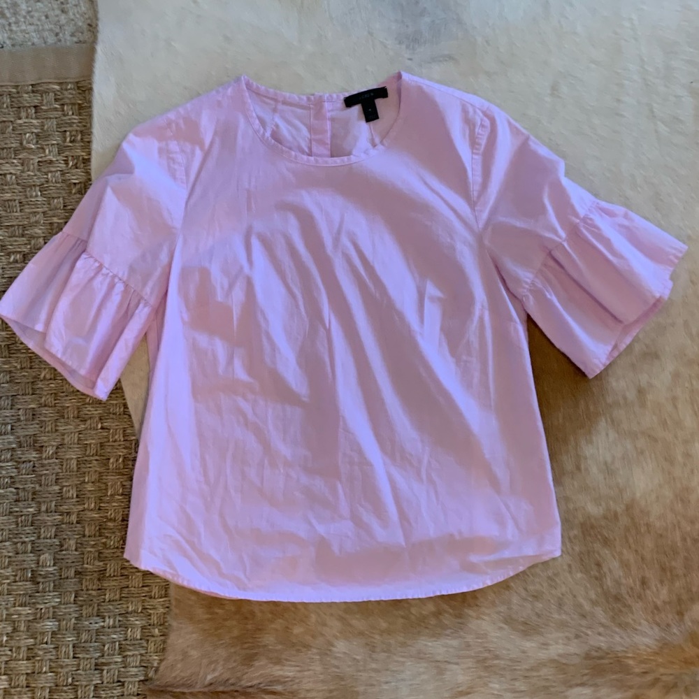 J. Crew Ruffle Top